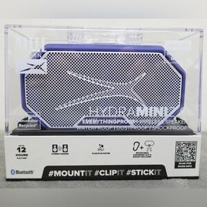 Altec Lansing HydraMini 2.0 EverythingProof Wireless Speaker.
Color/ periwinkle